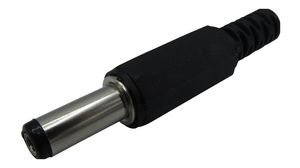 DC Power Connector, Plug, Straight, 2.5x5.5x14mm