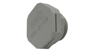 Pressure Compensating Plug M24 24.5mm IP66 / IP68 Polyamide 66 Grey