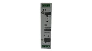 AC/DC DIN Rail Mounted Power Supply, 87%, 48V, 1.1A, 50W, Adjustable