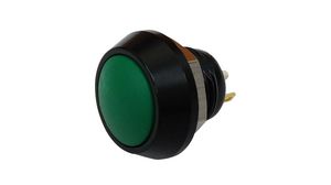 Vandal-Proof Pushbutton Switch, 1NO, Momentary Function, IP67, Soldering Lugs