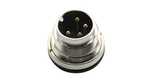 Mini-Steckverbinder Stecker 4 Anzahl Kontakte, 6A, 250V, IP67