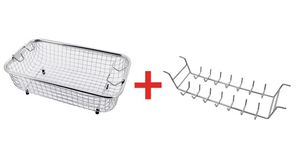 Ultrasonic Cleaning Basket + Ring Rack for 3l Ultrasonic Cleaning Tank, DE/FR Type F/E (CEE 7/7) Plug