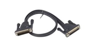 KVM Cable, DB-25 dugasz - DB25 belső menetes, 1.8m