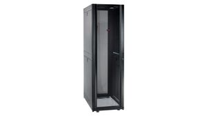 19" Cabinet, NetShelter SX, Floor Standing, 42U, Steel, Black