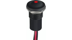 Illuminated Pushbutton Switch Momentary Function 1NO 28 VDC LED Green / Red Dot