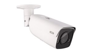 Camera voor Gebruik Binnens- of Buitenshuis, Fixed, Kogelvorm, 1/1,8" CMOS, 50m, 108°, 2688 x 1520, Wit