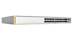 Ethernet Switch, RJ45 Ports 24, SFP+ Ports 4, 10Gbps, Layer 3 Managed