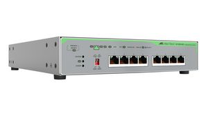 Ethernet Switch, RJ45 Ports 8, 10Gbps, Unmanaged
