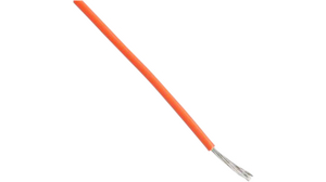 Fåtrådig ledare PVC 0.5mm² Förtennad koppar Orange 3053 30.5m