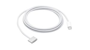Kaapeli USB C -urosliitin - MagSafe 3 2m Valkoinen