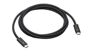 Kabel Zástrčka USB C - Zástrčka USB C 1.8m USB 4.0 Černá