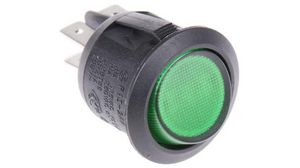 (Bulgin) Ltd Illuminated DPST, On-Off Rocker Switch Panel Mount