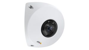 Caméra d'intérieur, Fixed, 1/3" CMOS, 130°, 2016 x 1512, blanc
