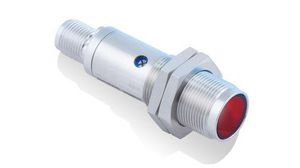 Baumer Diffuse Photoelectric Sensor, Barrel Sensor, 0 ... 300 mm Detection Range