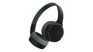 Headphones, On-Ear, Bluetooth/Stereo Jack Plug 3.5 mm, Black