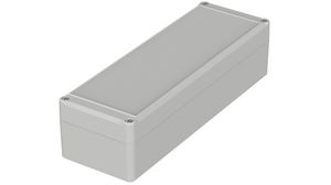 Plastic Enclosure with Membrane Keypad Edge Euromas II 80x240x60mm Light Grey Polycarbonate IP65