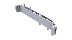 DIN Rail Support Base without Foot, Euro, 18.5x119.5x17.6mm, Grey, Polyamide, IP20