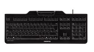 Keyboard, KC1000 SC, UK English, QWERTY, USB, Cable