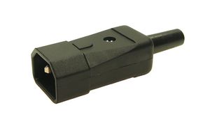 Power Entry Connector, Socket, C14, 10A