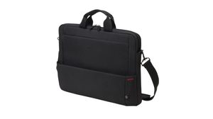 Notebooktáska, Vállpántos táska, 15.6" (39.6 cm), Plus BASE, Fekete