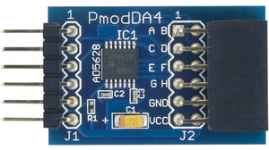 PmodDA4, Module SPI