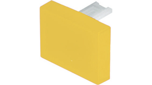 Switch Lens Rectangular Yellow Translucent Plastic 31 Series Switches