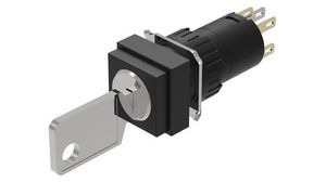 Przełącznik kluczykowy 1NC + 1NO 250 VAC 2-Pos 90° Utrzymywanie
