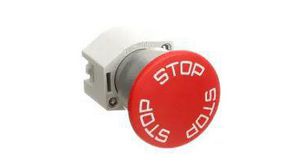 Stop Switch Actuator Latching Function Mushroom Pushbutton Red IP65 EAO 04 Series