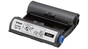 Thermal Transfer Printer Ribbon, 30m x 100mm, Black