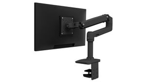 Desk Mount LCD Monitor Arm, 34", 100x100 / 75x75, 11.3kg, Black