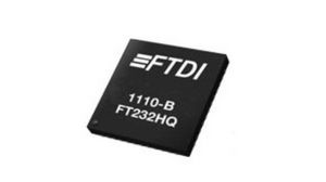 FT232HQ-Tray, USB Controller, 12Mbps, 1.8 V, 48-Pin QFN