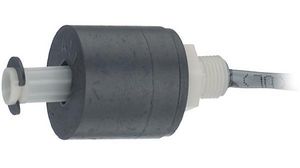 Niveauschakelaar NC/NO 20VA 500mA 250 VAC 54mm Zwart Polypropyleen (PP) IP64 Kabel