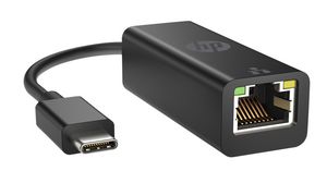 Adaptateur réseau USB, 1Gbps, Fiche USB-C - Prise RJ45