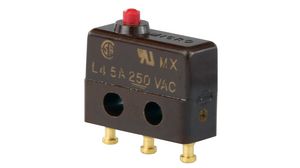 Micro Switch SX, 5A, 1CO, 0.7N, Pin Plunger