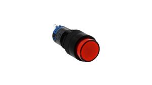 Illuminated Pushbutton Switch Latching Function 2CO 24 VDC / 220 VAC LED Red None
