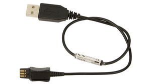 Headset Cable, USB-A Plug - , Black