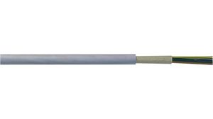 Mains Cable 5x 2.5mm² Copper Unshielded 500V 100m