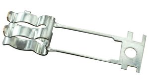 Fuse Clip, 5 x 20 mm, Tin-Plated Bronze, 250V