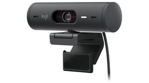 Webbkamera, BRIO 505, 1920 x 1080, 30fps, 90° / 78° / 65°, USB-C
