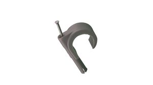 Cable Clip, Plug-In, Polyamide, Grey, 11 ... 15mm