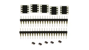 PIC10F206 Micro-Controllers with Headers, Set of 5 Pieces
