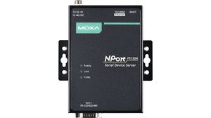 Server di dispositivi seriali, 100 Mbps, Serial Ports - 1, RS232 / RS422 / RS485