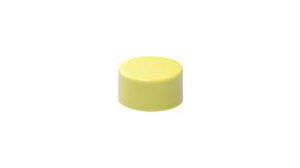 Switch Cap Round 10mm Yellow Polyethylene NKK SB40 Series Pushbutton Switches
