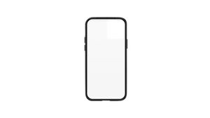 Abdeckung, Schwarz / Transparent, Geeignet für iPhone 12/iPhone 12 Pro