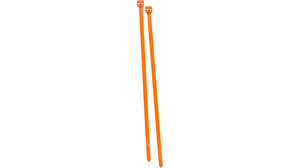 Vázací páska na kabely 99 x 2.5mm, Polyamid 6.6, 80N, Oranžová