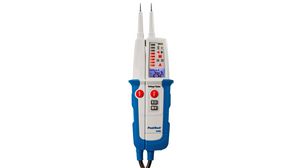 Voltage and Continuity Tester, AC/DC, 6V ... 1kV, IP64, Backlit LCD, Visual / Audible
