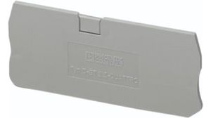 End plate, Grey, 72.2 x 29.1mm
