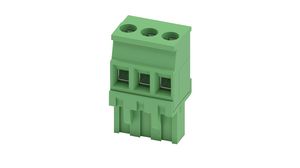 Pluggable Terminal Block, Straight, 5.08mm Pitch, 3 Poles