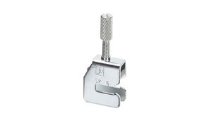 Shield Connection Clamp, Silver, 47 x 20mm