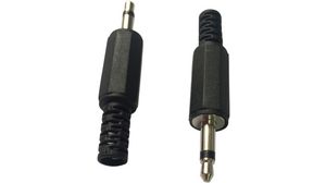 Mono Jack Connector , Plug, Mono, Straight, 3.5 mm